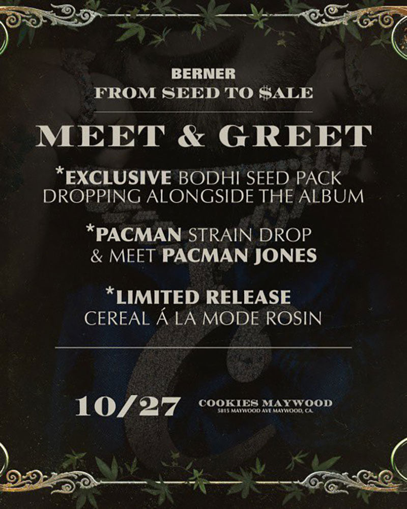 Celebrate Berner's Birthday at Cookies Maywood