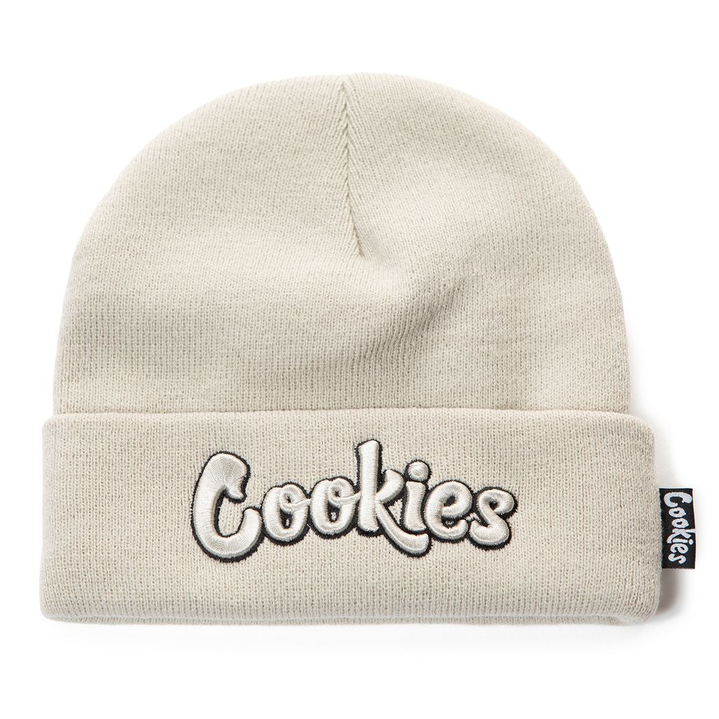 Outlined Original Logo Cuffed Beanie