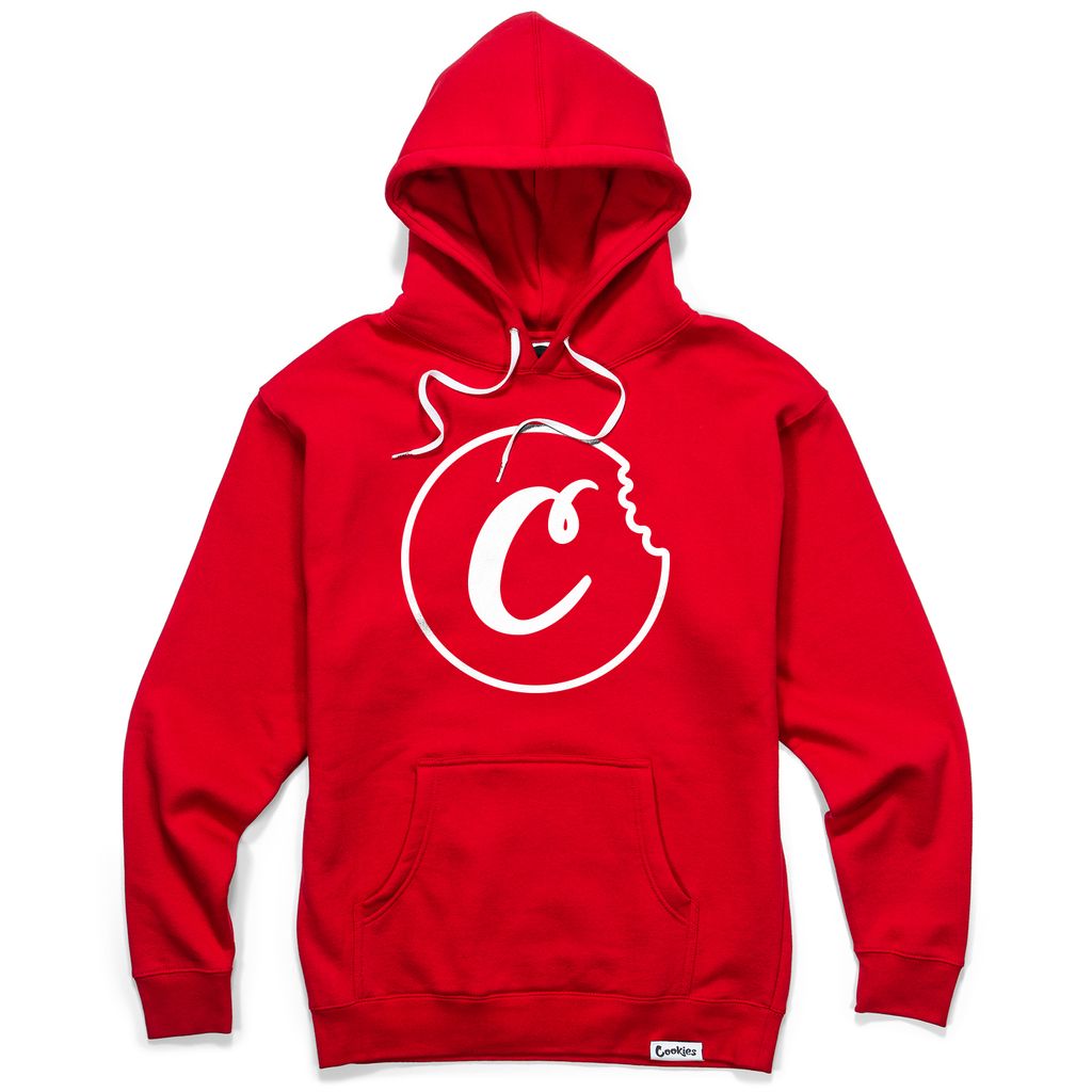 C Bite Outline Pullover Hoodie
