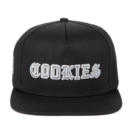 Cookies Athletics Olde English 5 Panel High Crown Snapback