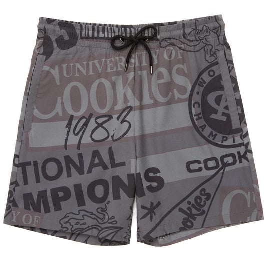 Higher Learning All Over Print Swim Trunks