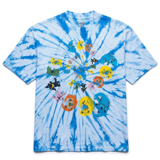 Cookies X Grateful Dead- Spiral Bear Tee v2