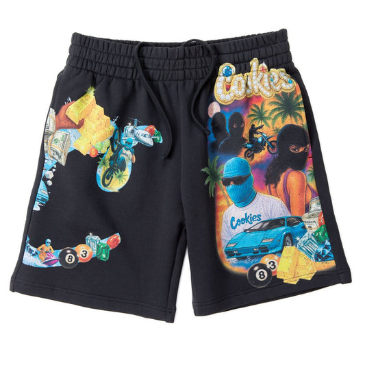 New Money Big C Fleece Shorts