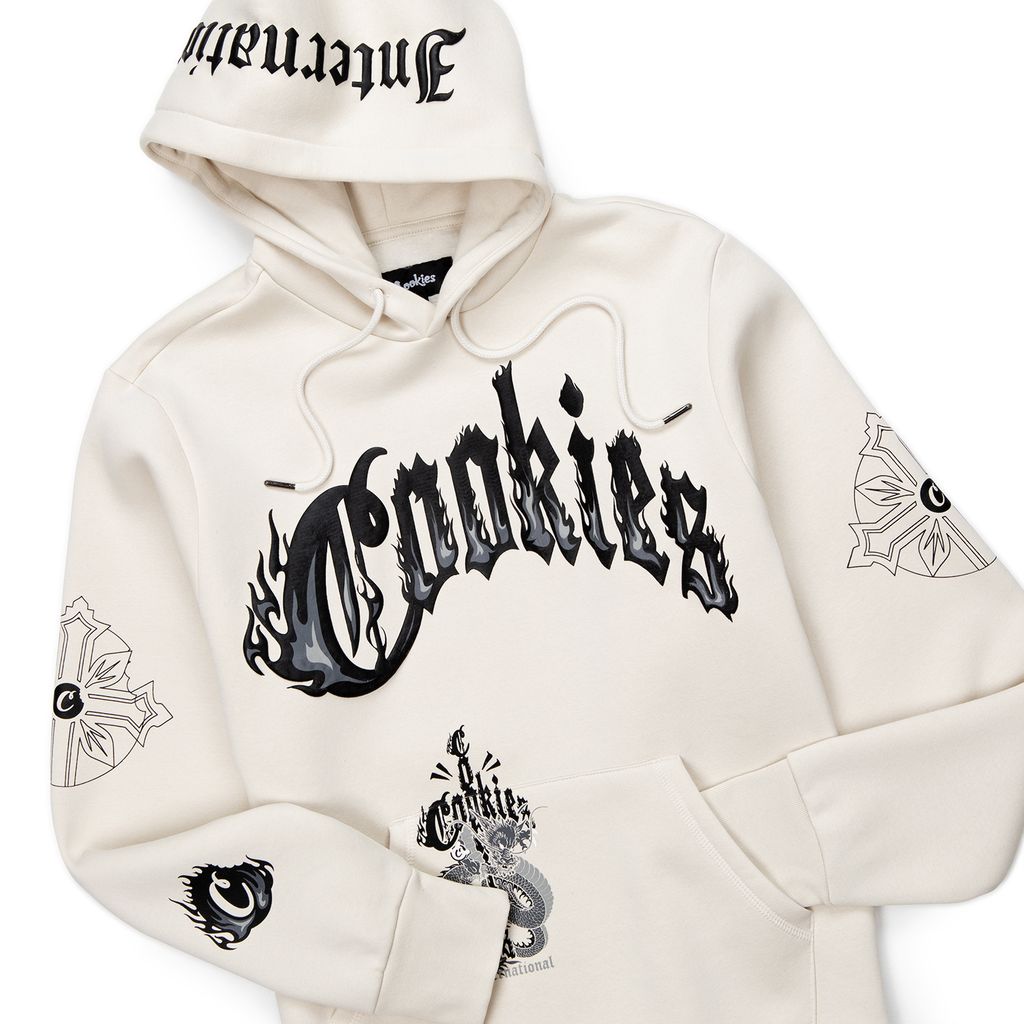 World On Fire Dragon Pullover Hoodie