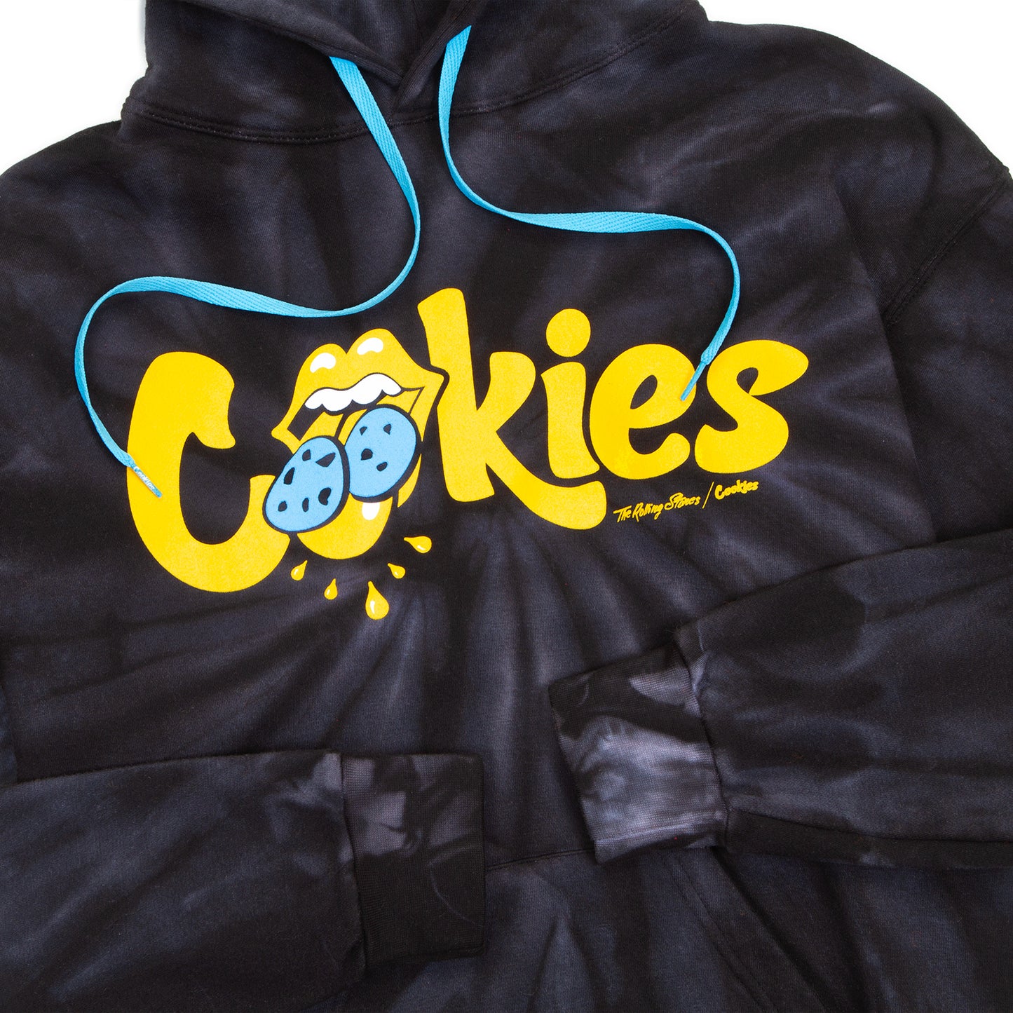 CKS x Rolling Stones Tie Dye Pullover Hoodie