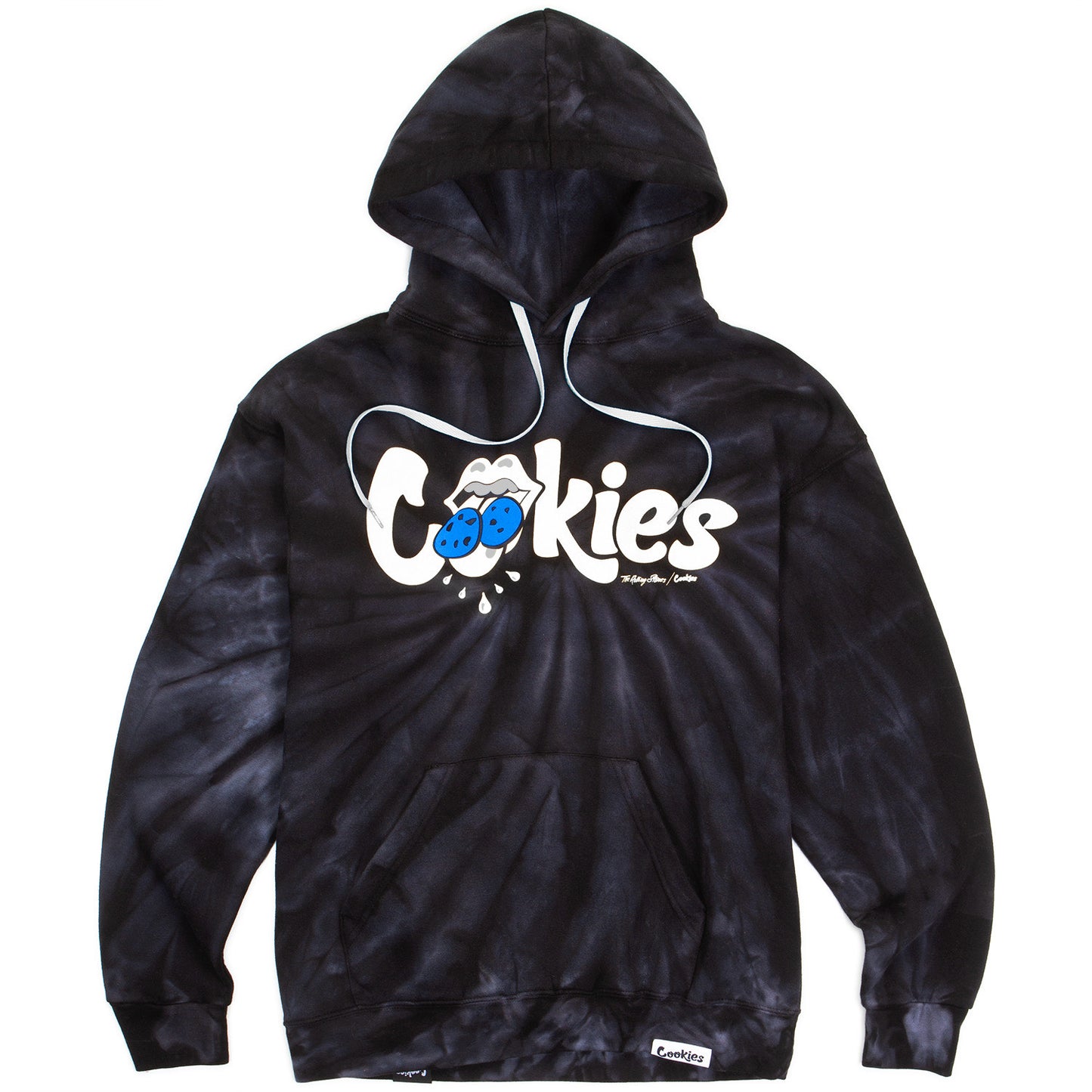 CKS x Rolling Stones Tie Dye Pullover Hoodie