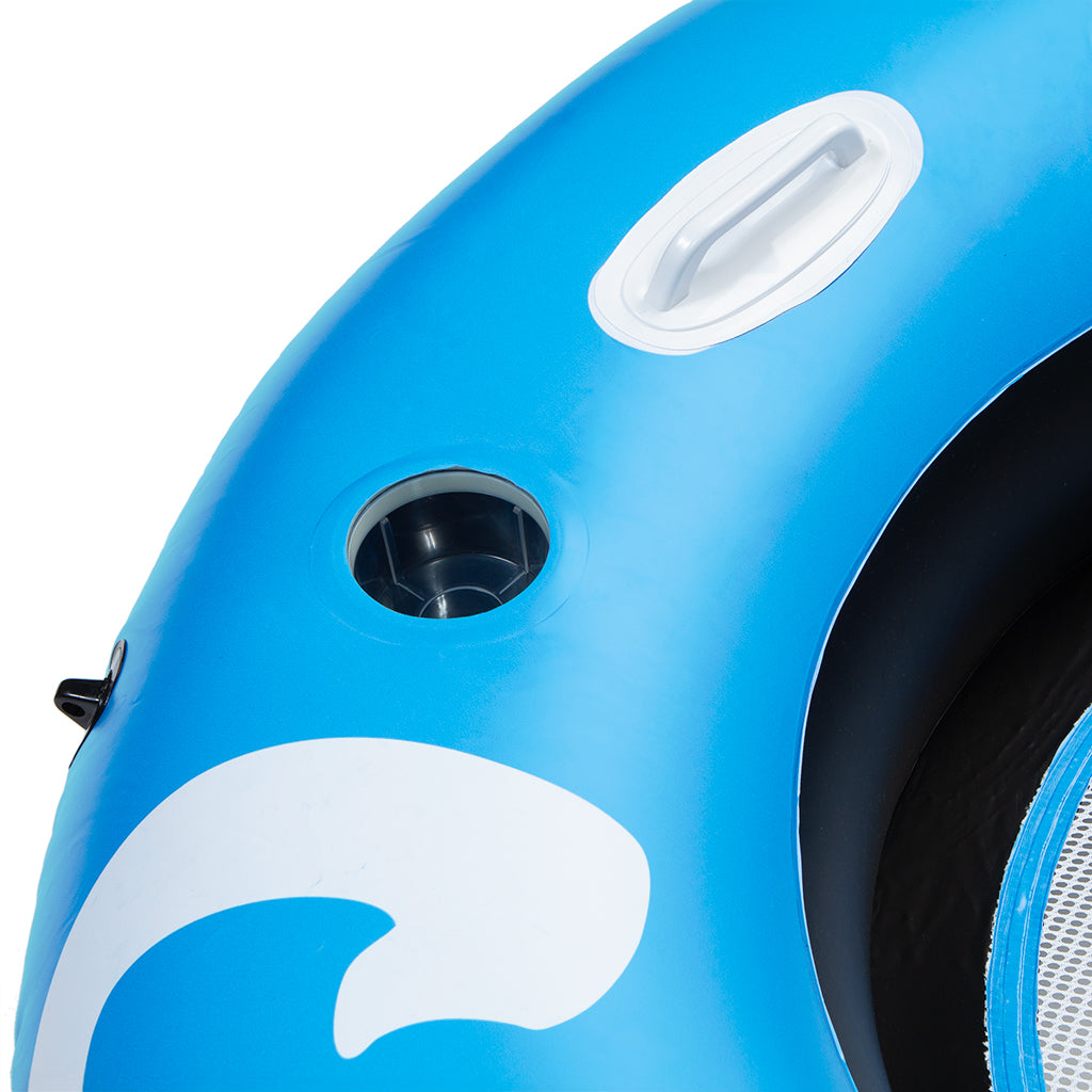 Cookies Inflatable Innertube cupholder close up