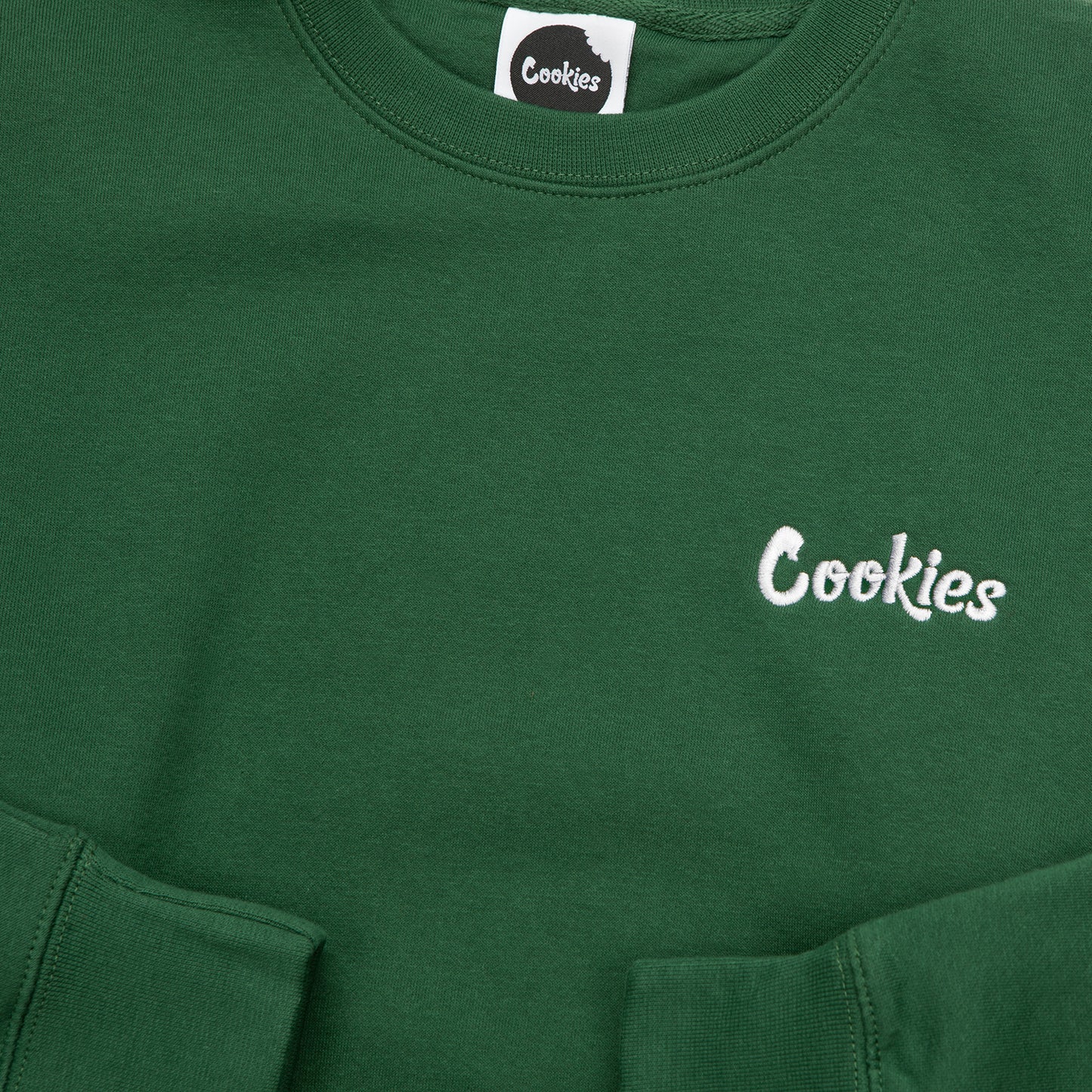 Cookies Logo Embroidered Crewneck