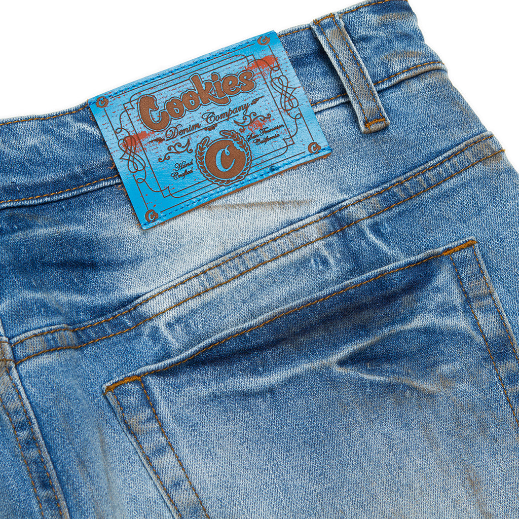 Core Modern Flare Indigo Wash Denim Jeans