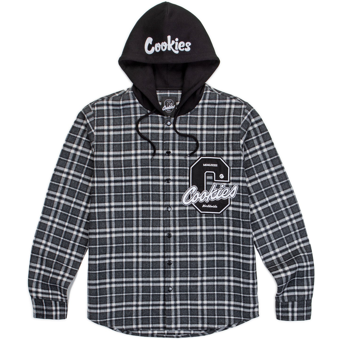 Cultivators LS Flannel Shirt With Hood