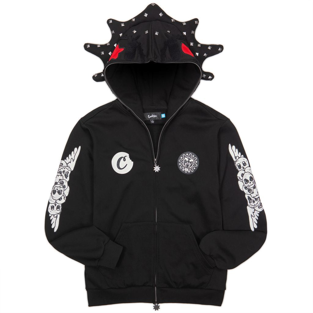 Cookies x Glo Gang "Nightmare" Full Face Zip Mask Hoody
