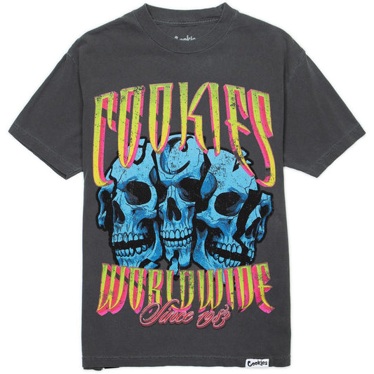 Shattered Tee Washed Black