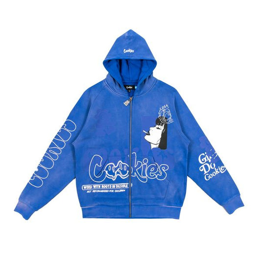 Florist Zip Hoodie