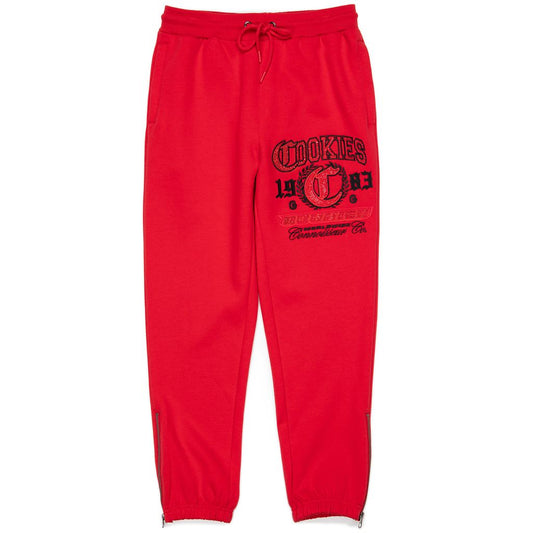 Paradise City Rhinestone Applique Fleece Pants