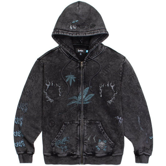 Heaven Can Wait Reaper Bones Full Zip Hoodie