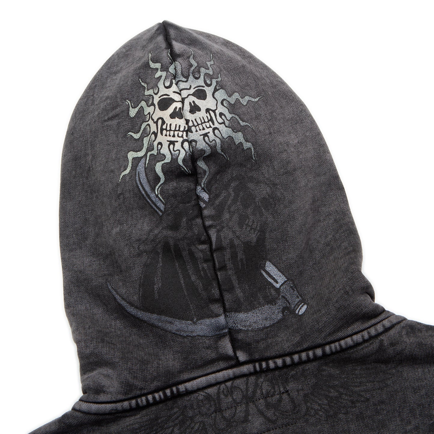Heaven Can Wait Reaper Bones Full Zip Hoodie