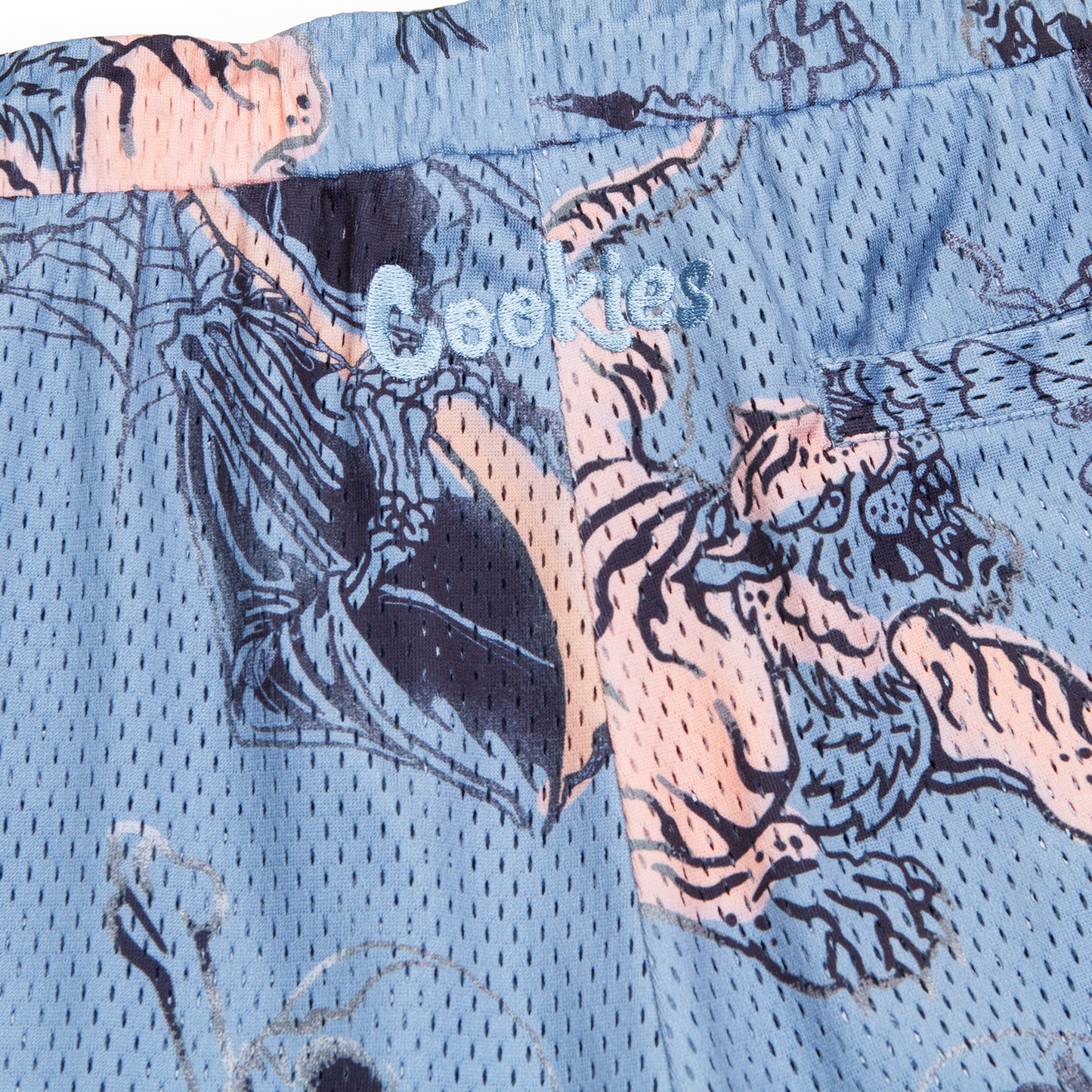Heaven Can Wait Vaca All Over Print Mesh Shorts