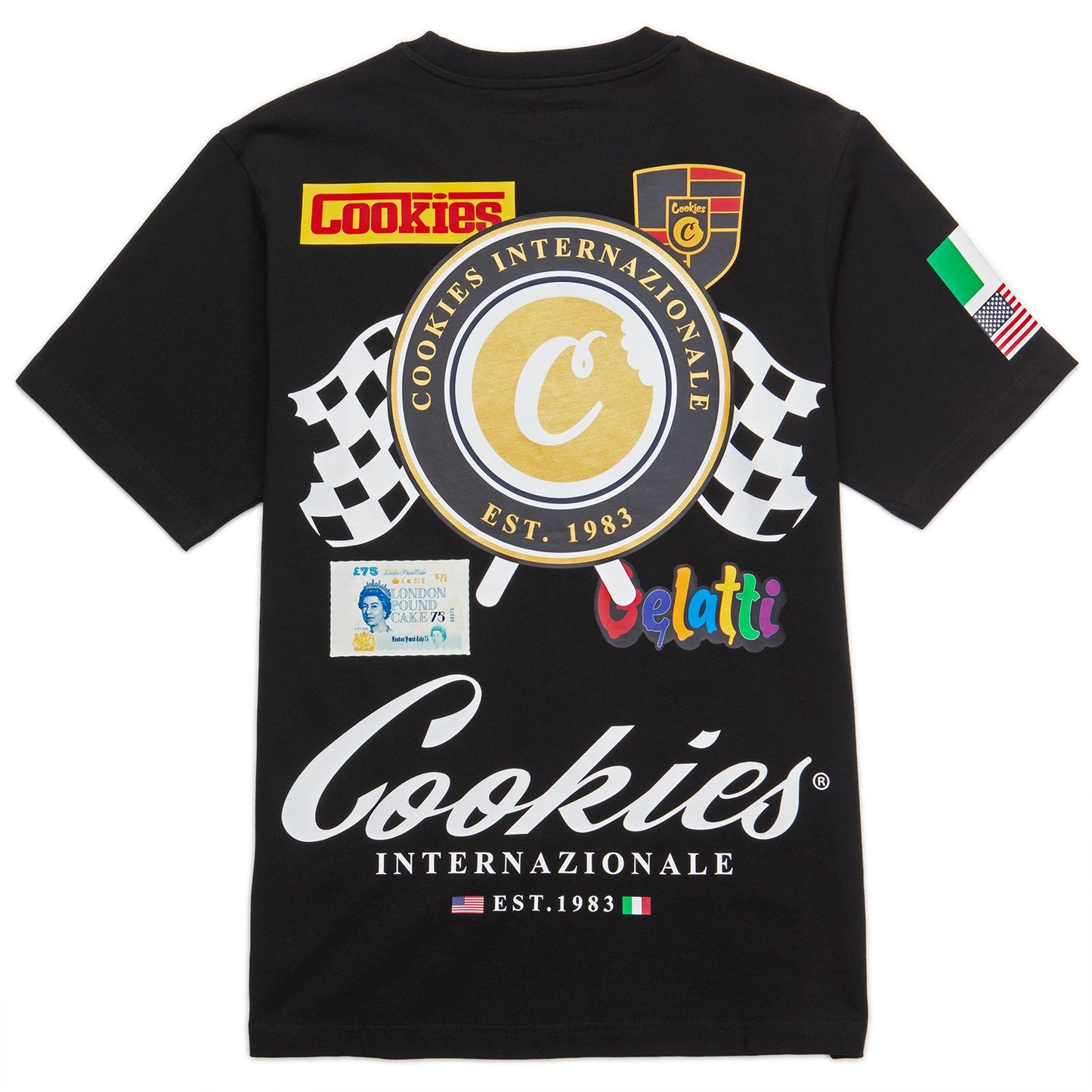 Lake Como Knit With Race Flag