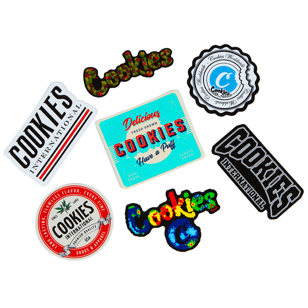 Cookies International Sticker Pack