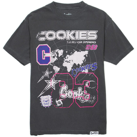 Elevate Tee Washed Black