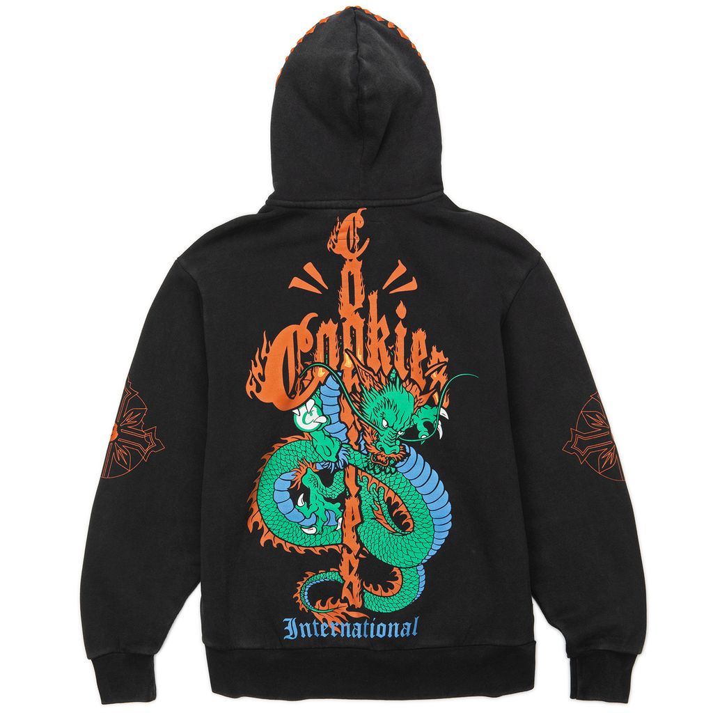 World On Fire Dragon Pullover Hoodie