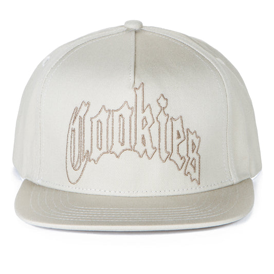 Mont Blanc 5 Panel High Crown Snapback With Rope Trim