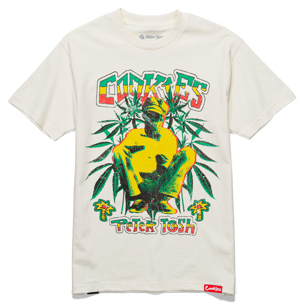 Mystic Man Garment Dye Tee- Cookies x Peter Tosh