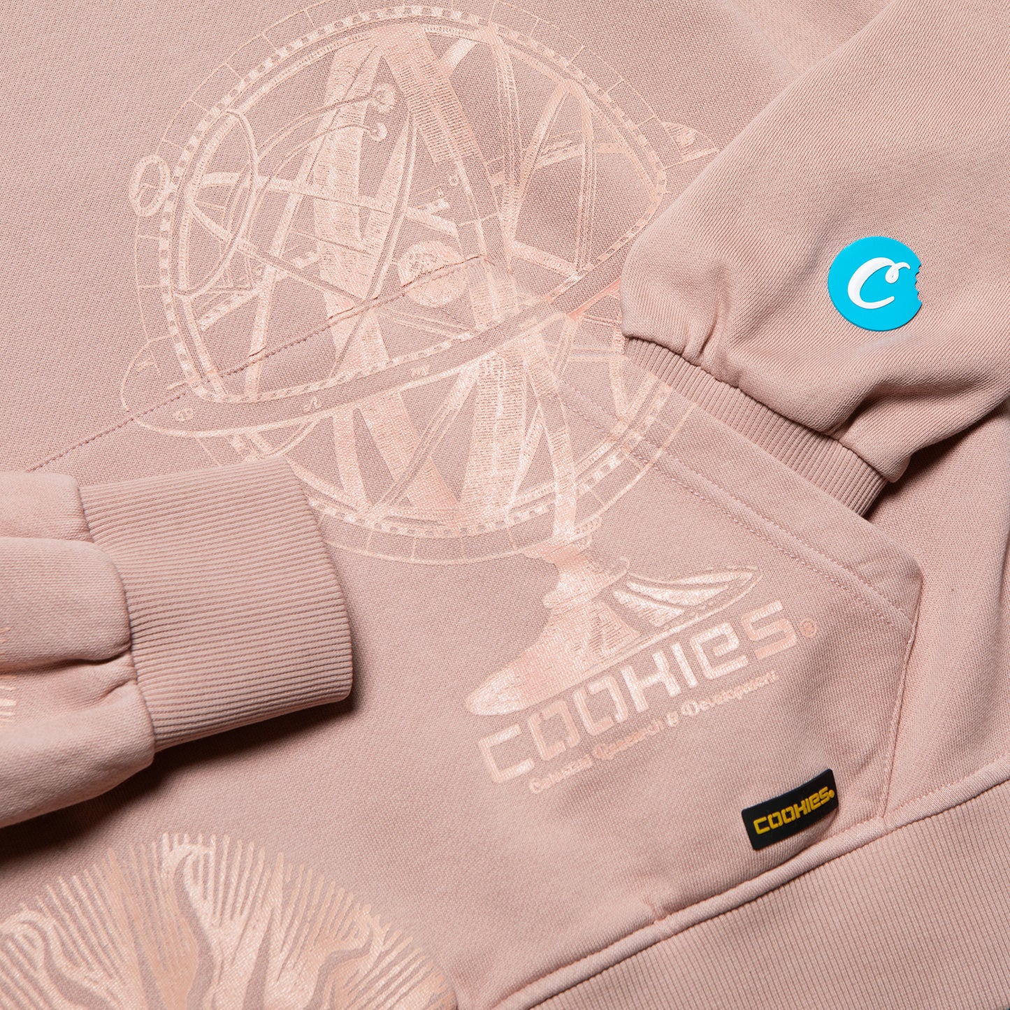 Outdoor Genetics Pullover Hoodie With Print Details