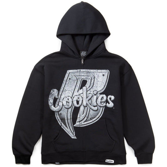 Cookies x Ruff Ryders Chrome Full Zip Hoodie