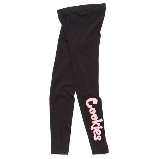 Womens Original Logo Black Leggings