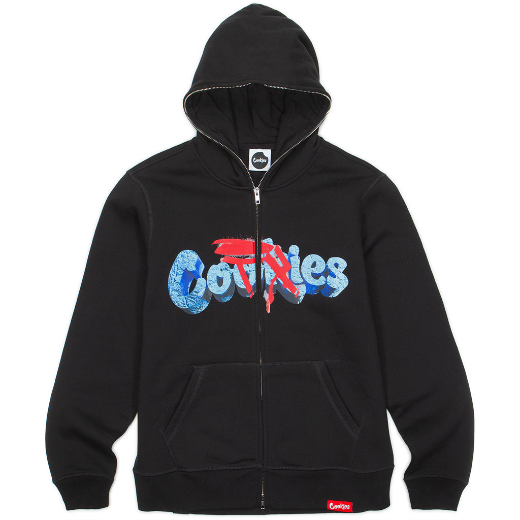 CookiesSF deals zip up hoodie size medium