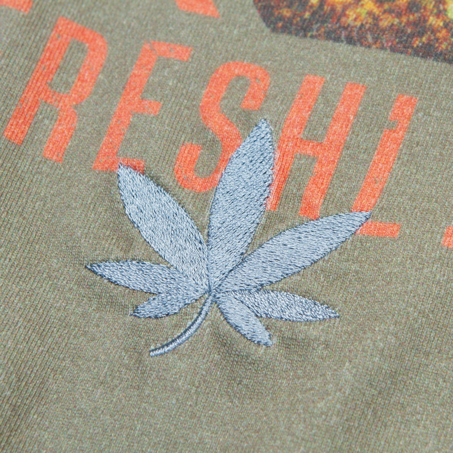 Workwear All Over Printed SS Knit With Contrast Chest Pocket