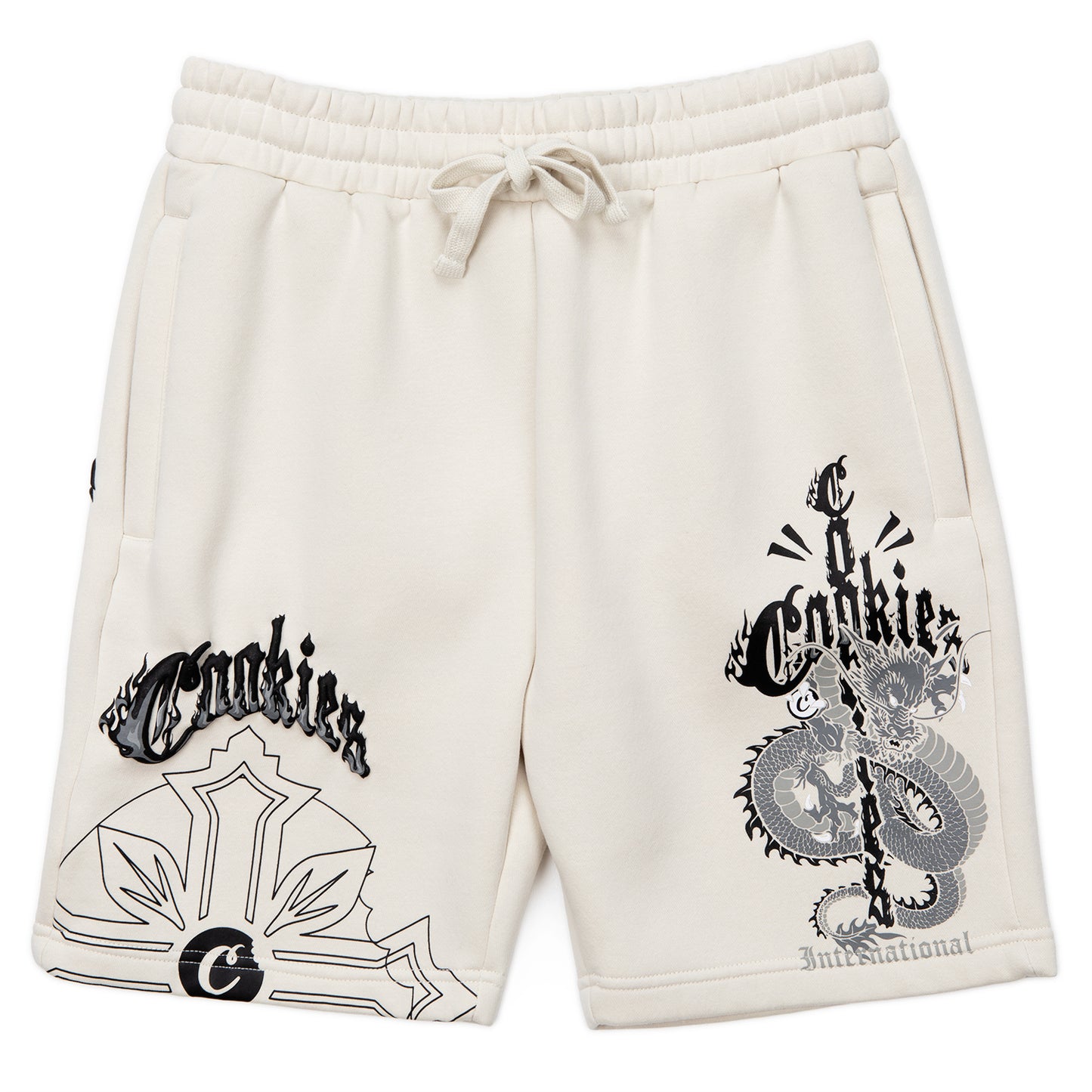World On Fire Fleece Shorts