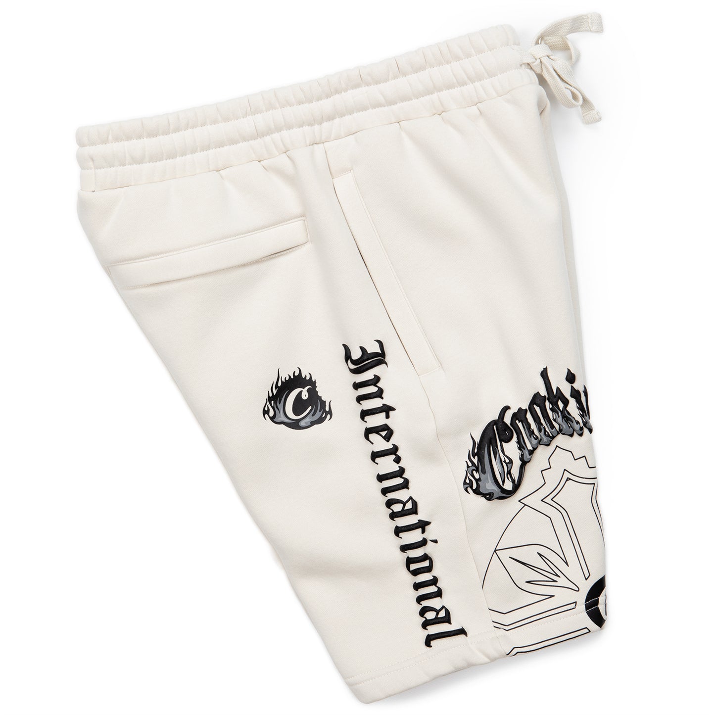 World On Fire Fleece Shorts