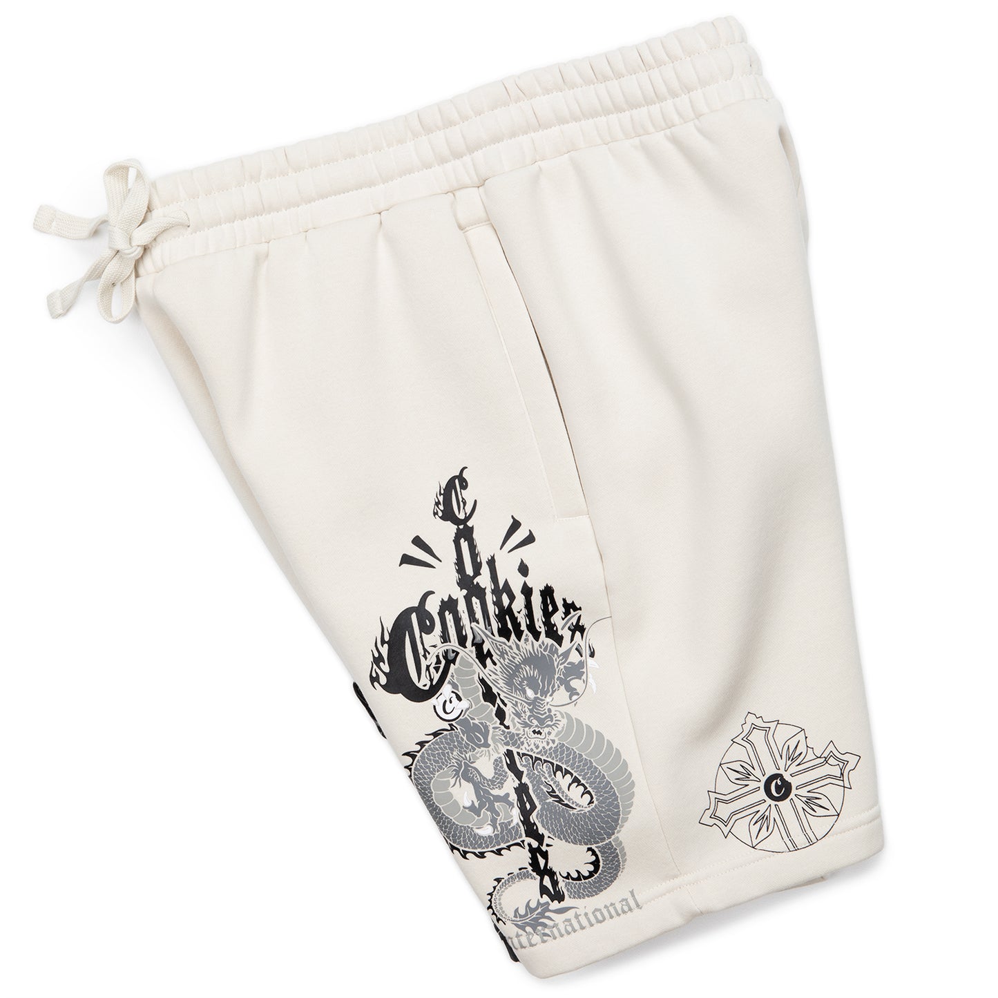 World On Fire Fleece Shorts
