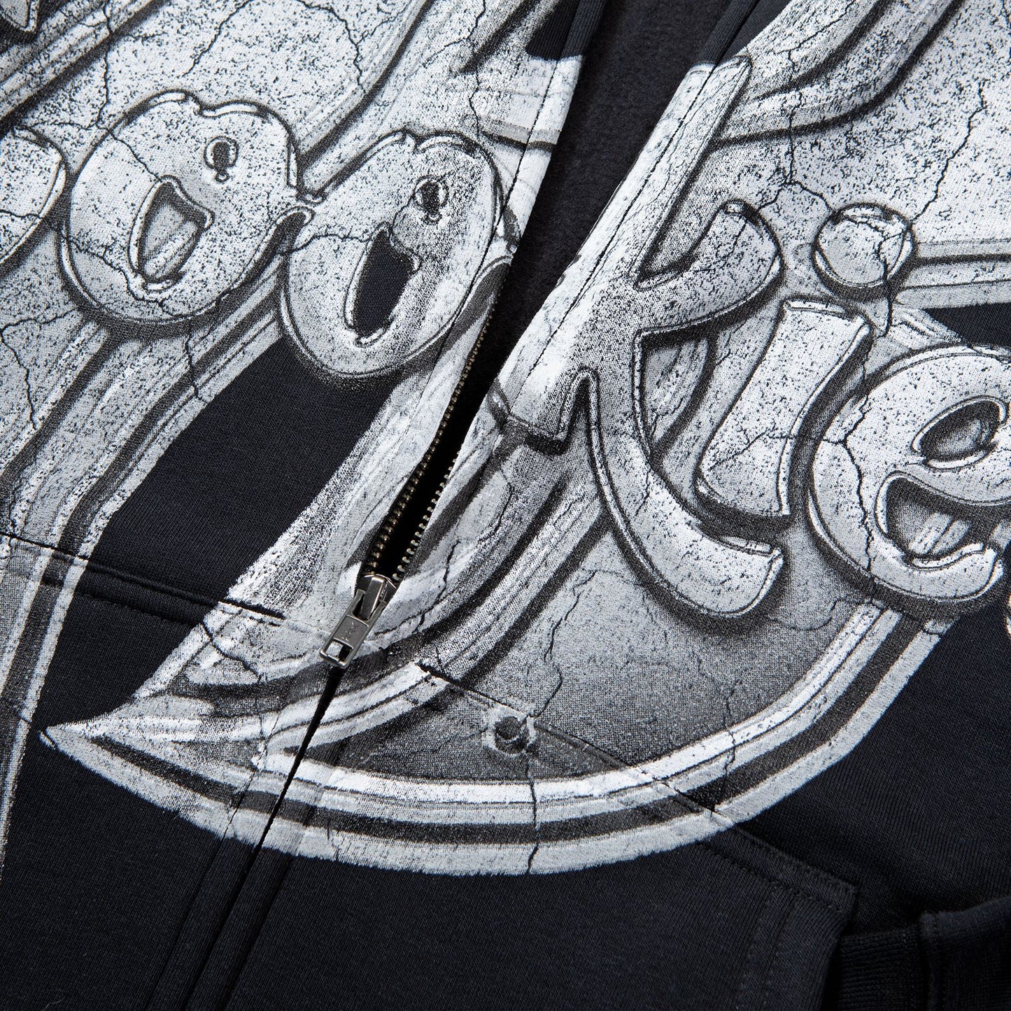 Cookies x Ruff Ryders Chrome Full Zip Hoodie