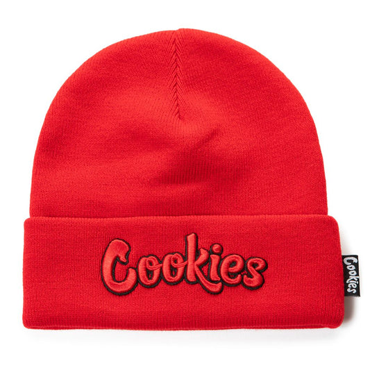 Outlined Original Logo Cuffed Beanie