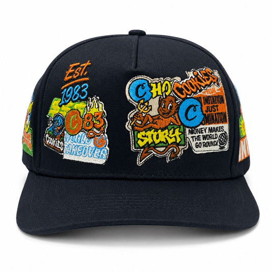 New Money Multi Hit Five Panel Snapback