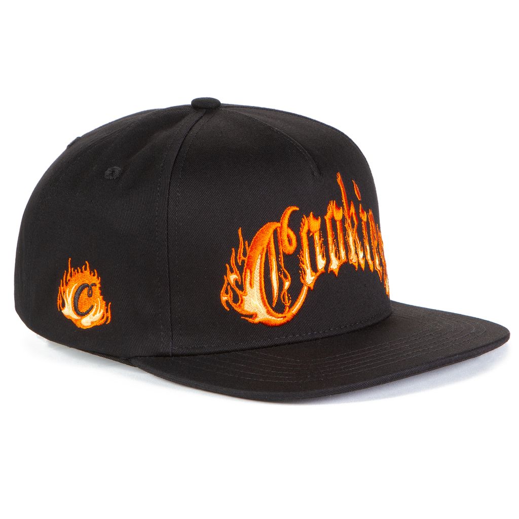 World On Fire 5 Panel Snapback Hat