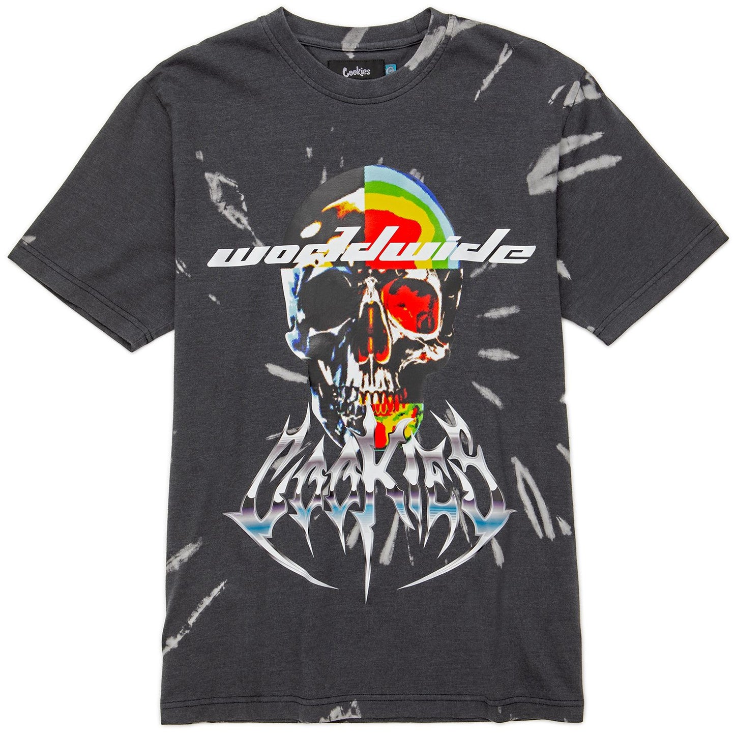 Dark Web Bleach Spray Knit