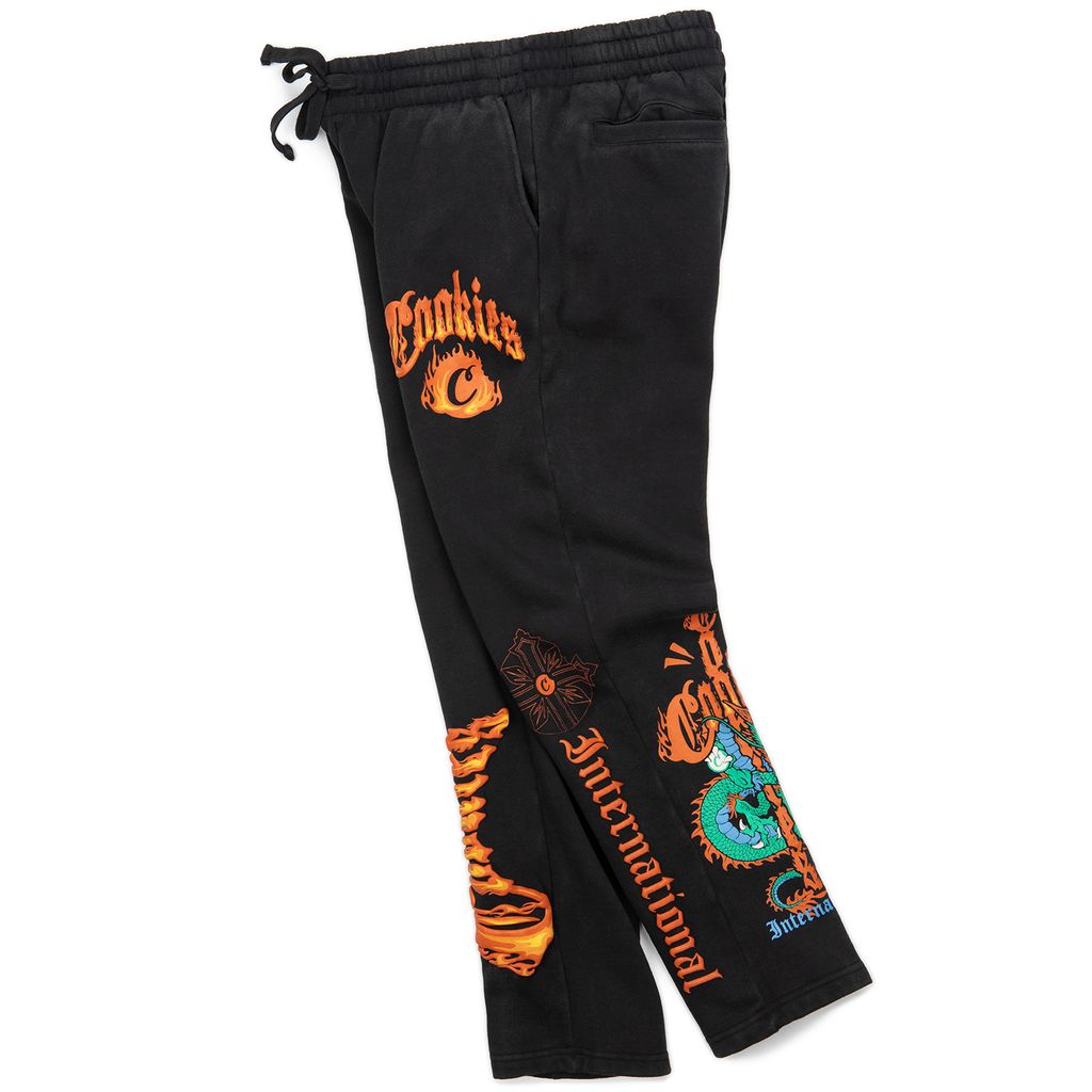 World On Fire Dragon Fleece Pant