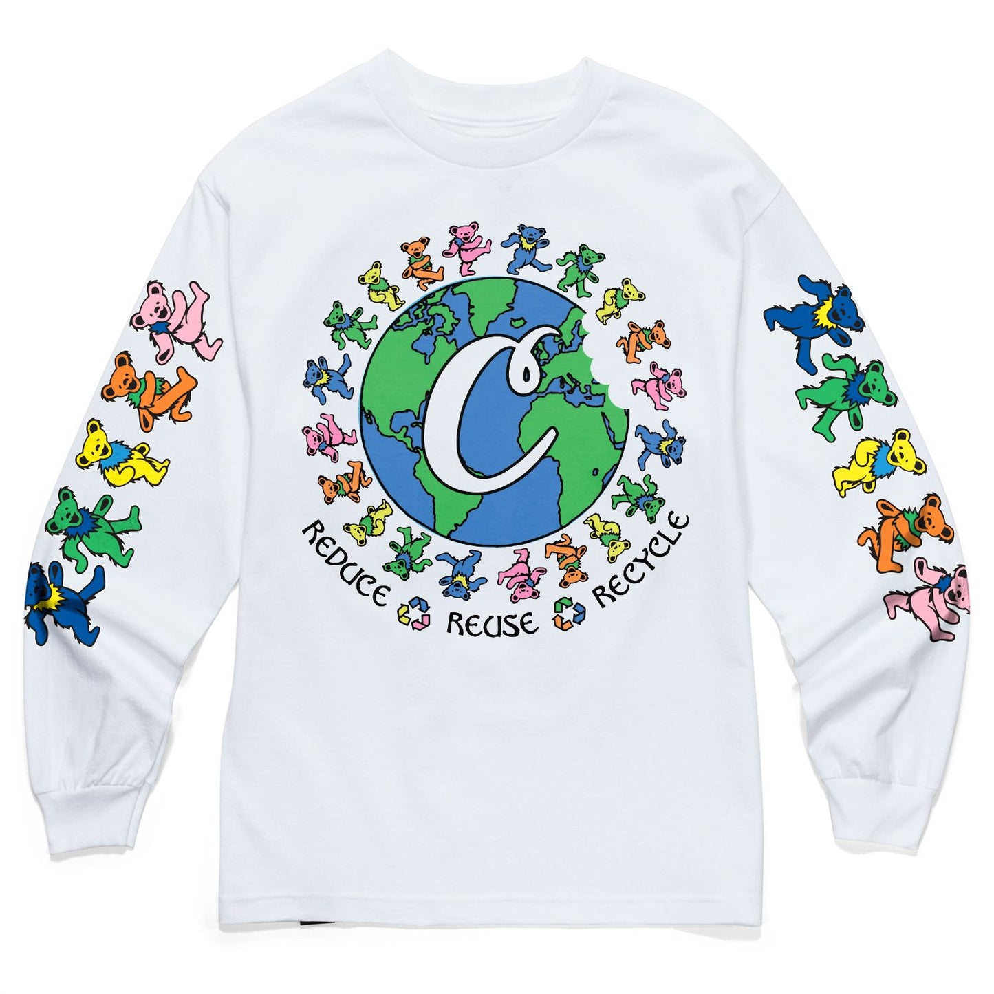 Cookies X Grateful Dead- Reduce, Reuse, Recycle LS Tee