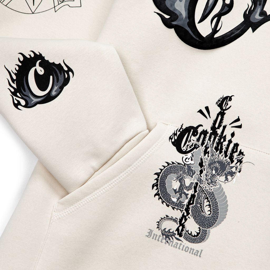World On Fire Dragon Pullover Hoodie