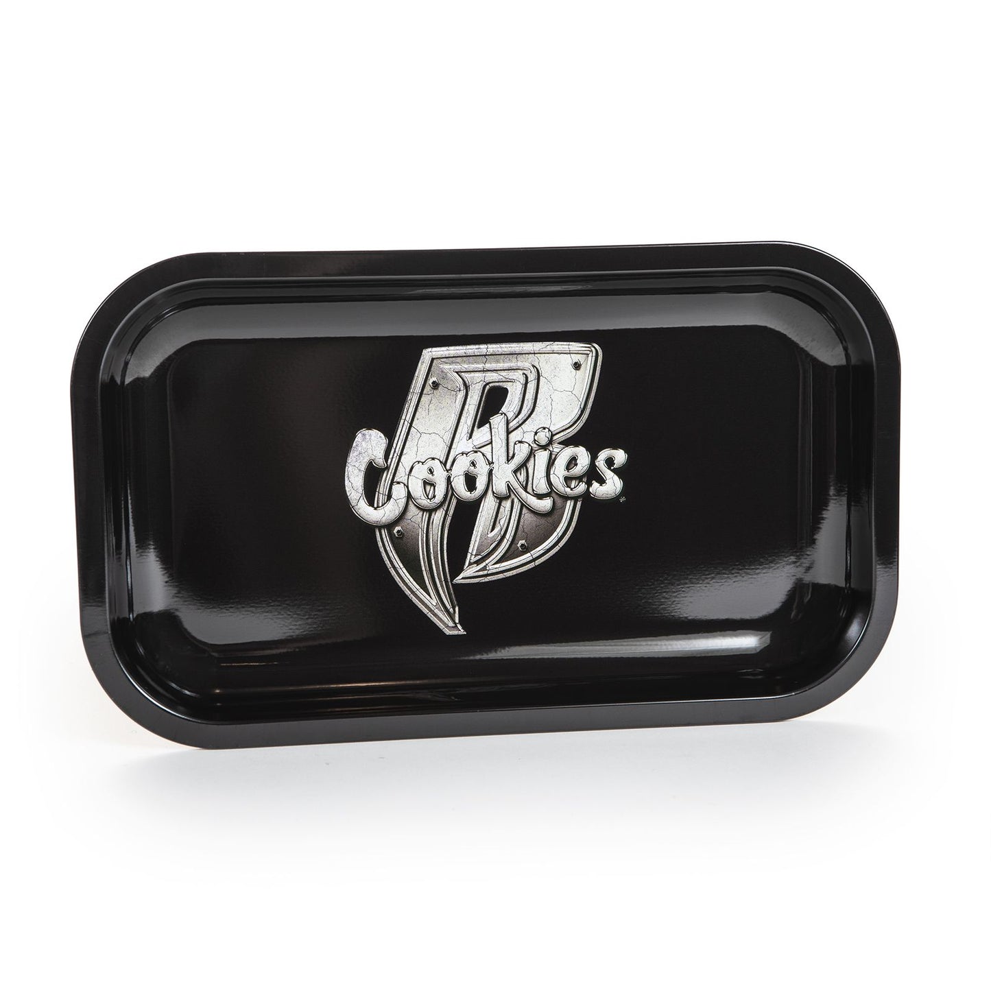 Cookies x Ruff Ryders Chrome Medium Rolling Tray