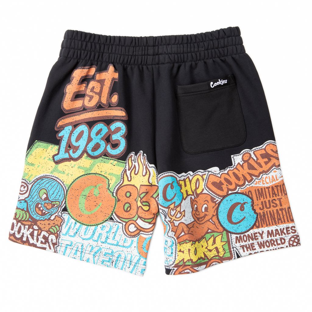 New Money 1983 Fleece Shorts v2