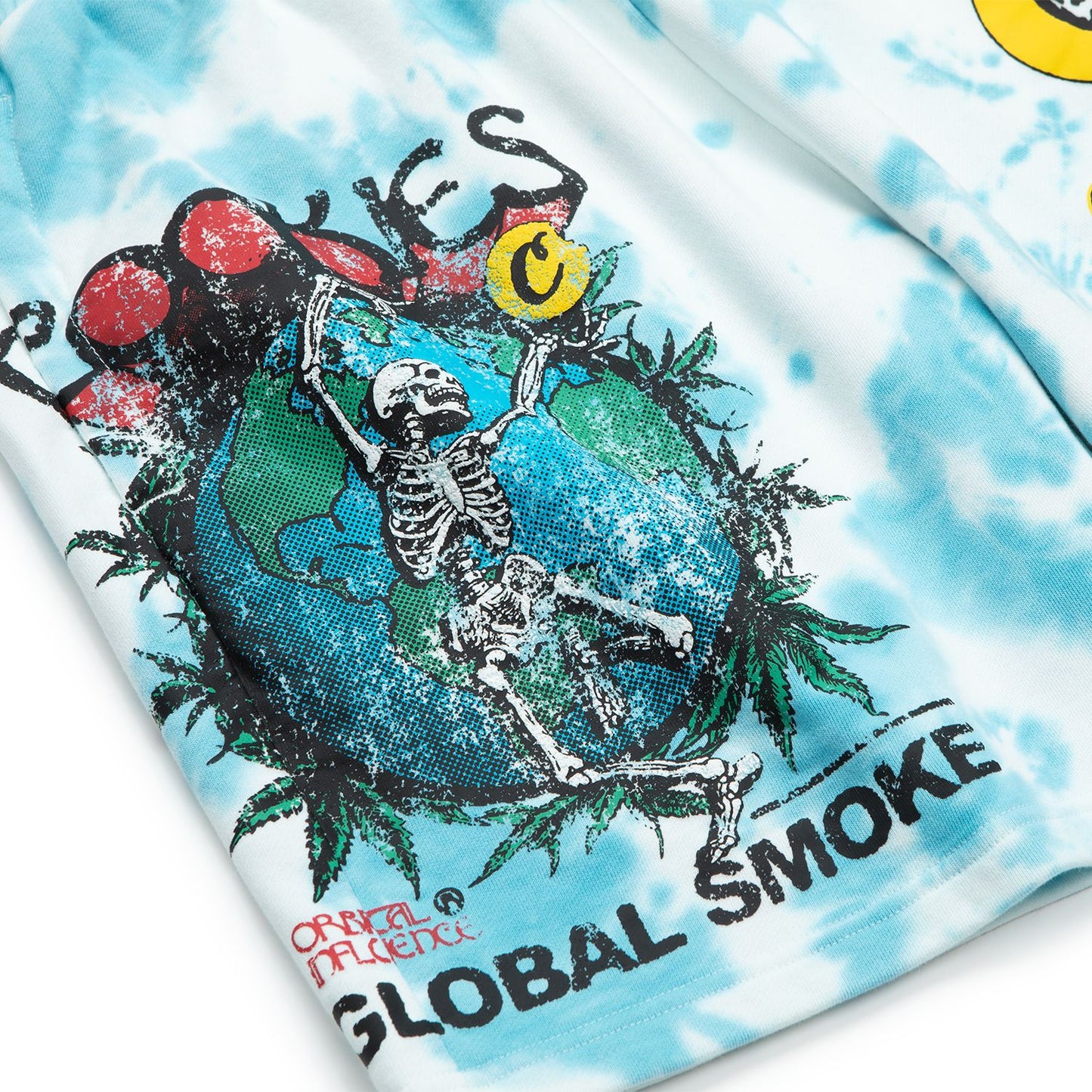 Global Smoke Fleece Shorts