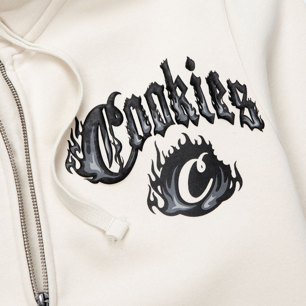 World On Fire Dragon Full Zip Hoodie