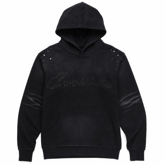 Black Pearl French Terry Pullover Hoodie