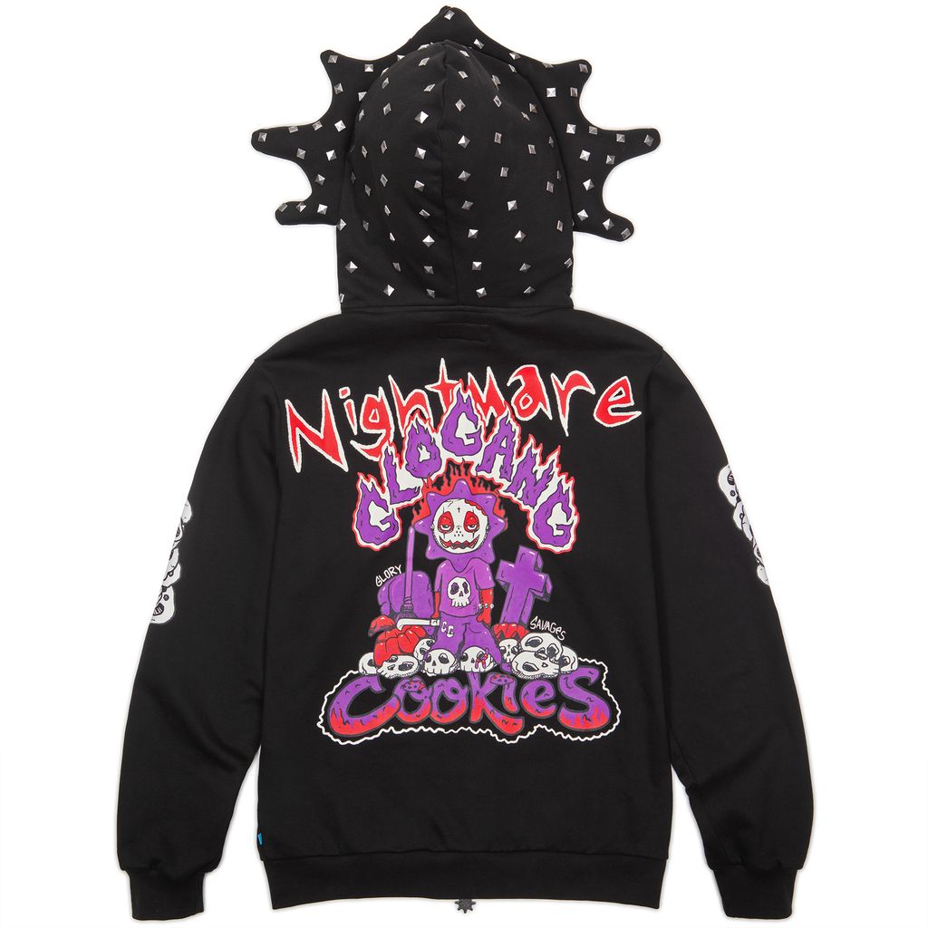 Cookies x Glo Gang "Nightmare" Full Face Zip Mask Hoody