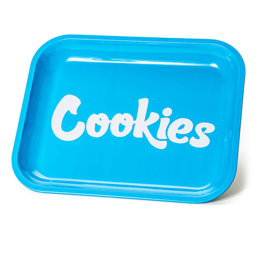 Cookies Blue Large Metal Tray